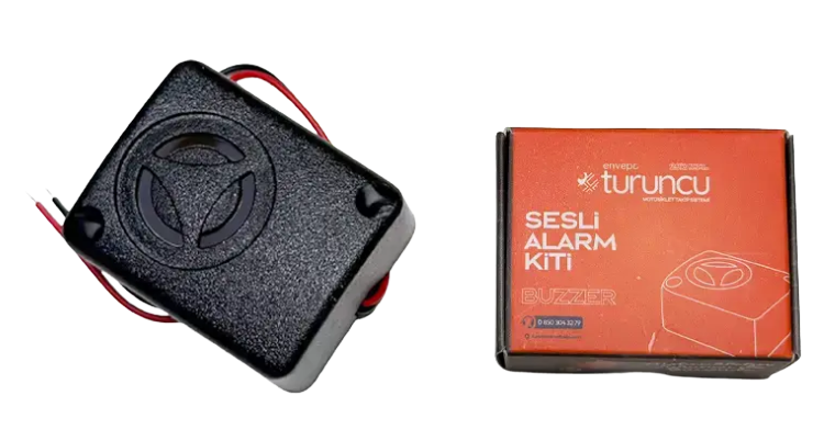 TURUNCU BUZZER SESLİ ALARM KİT...